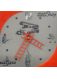 Wanduhr mit FW-Motiven lasergraviert und persönlicher Gravur
