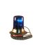 Rundumkennleuchte Vakuum/Magnet Halogen 12V/24V blau