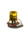 Rundumkennleuchte Vakuum/Magnet Halogen 12V/24V orange/gelb