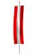 Bannerfahne ÖSTERREICH 1 x 4 m Polytrans ohne Wappen