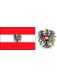 Hissflagge rot-weiß-rot 100 x 300 cm Polytrans