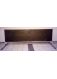 Hürde 200 x 70 cm mit verzinktem Gestell und Holzwand