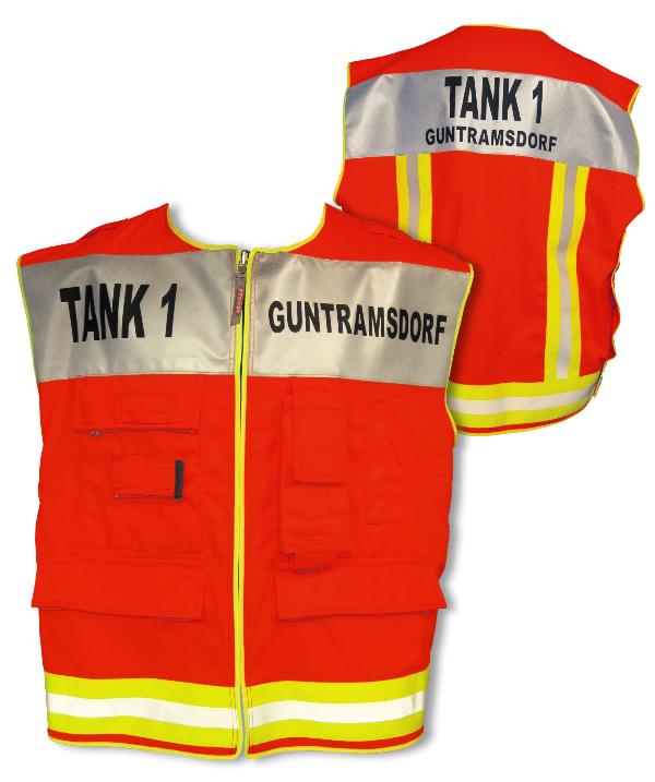 Kennzeichnungsweste No Pfeifer Feuerwehrbekleidung